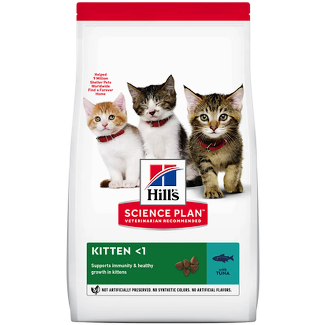 Hills Science Plan Kitten Healthy Development Tuna - Dry Cat Food