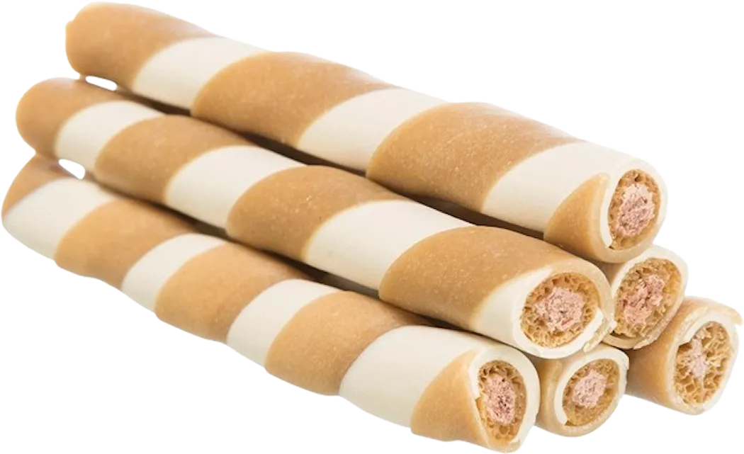 Trixie Chewing roll with chicken filling, bulk, 10 cm, 17 g