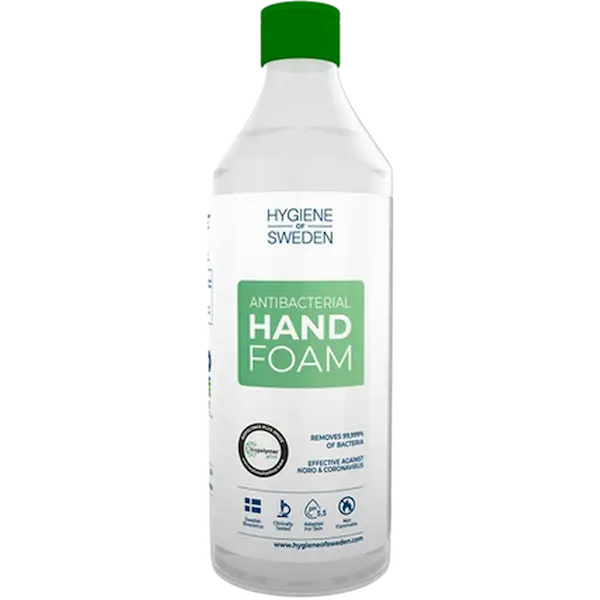 Hygiene of Sweden Hand Foam Refill White 1 L