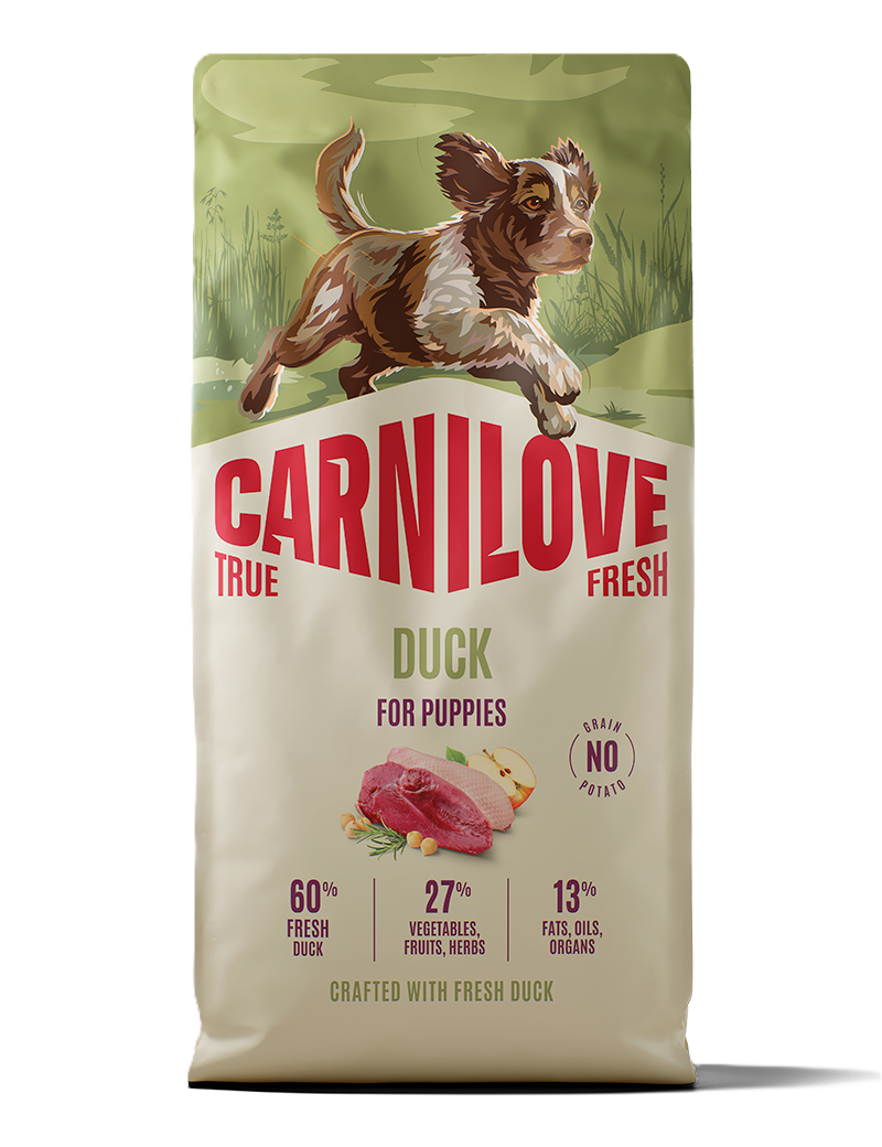 Carnilove True Fresh Dog Duck for Puppies 12kg