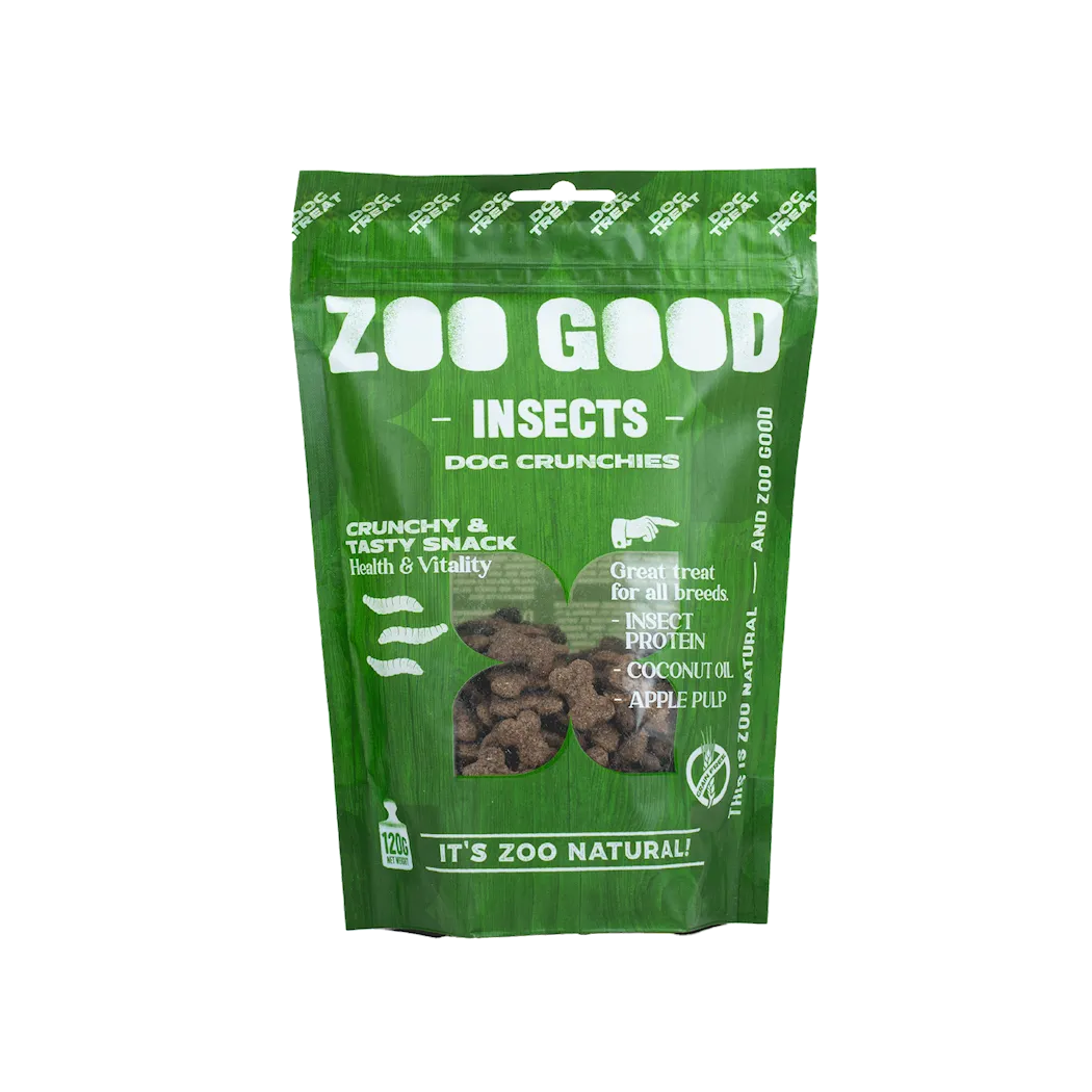 ZOO GOOD Hundegodbiter - Insekt 120g