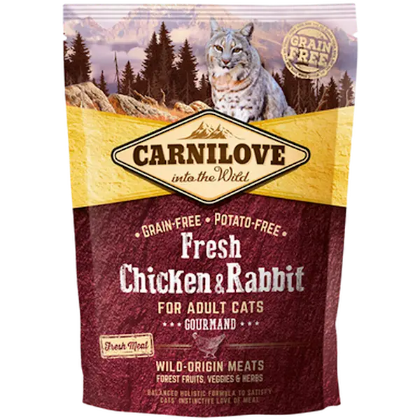 Cat Fresh kylling og kanin - Gourmand 2 kg
