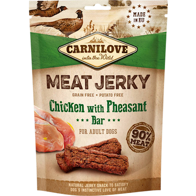 Preview of Carnilove Jerky Chicken with Pheasant Bar 100 g