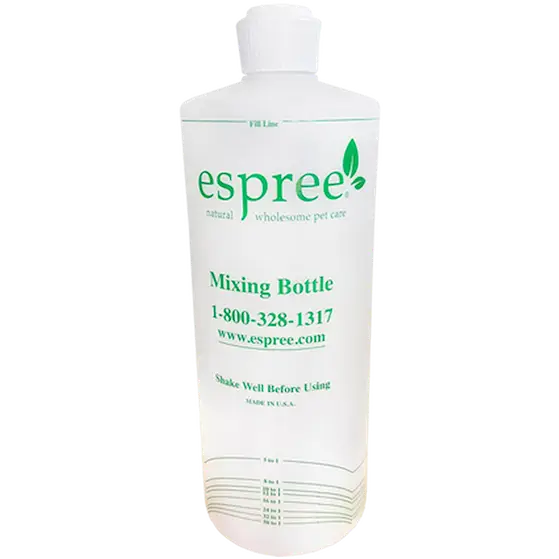 Mixing Bottle - Sekoituspullo - laimennettu shampoo ja hoitoaine