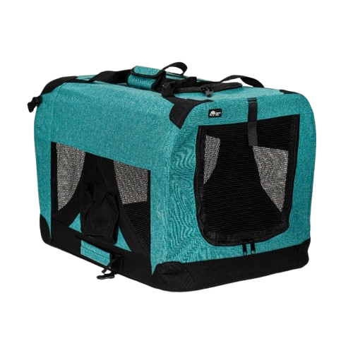CANEM - Canvasbur Medium Denim Green - Hund - Hundburar - Tygburar & Canvasburar - ZOO.se