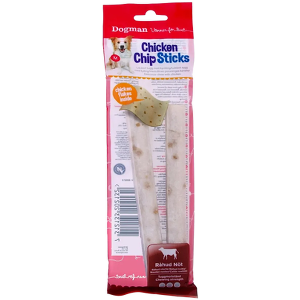 Dogman Chicken Chip Sticks 2-pack
