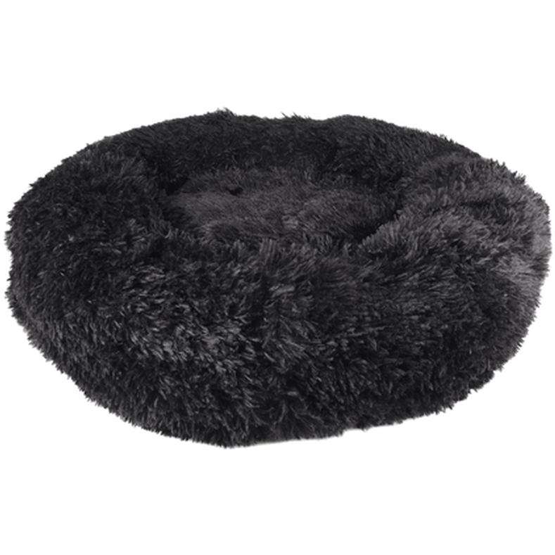 Flamingo - Basket Krems Round Black 50 cm - Hund - Hundbäddar & Dynor - ZOO.se