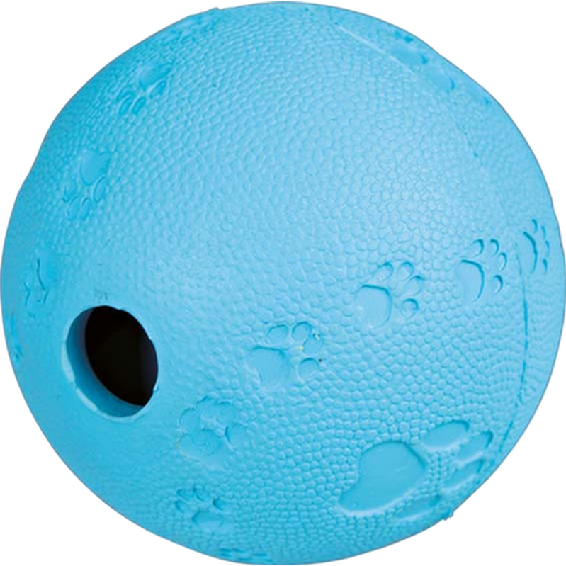 Snackball av gummi - Snack Ball Mix 7,5 cm - Hund - Matplass & vannautomater for hund - For glupske hunder - Trixie