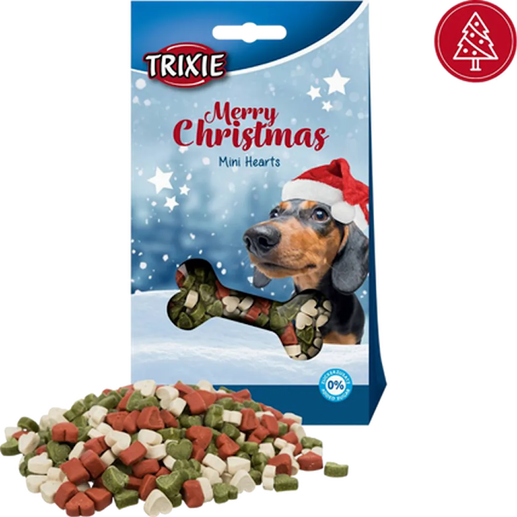 Trixie Christmas Mini Hearts Chicken Mix 140 g