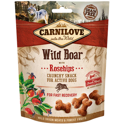 Preview of Carnilove Dog Crunchy Snack Wild Boar & Rosehips 200 g