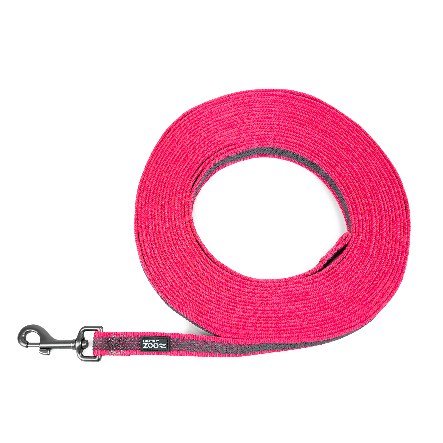 Selected by ZOO - Spårlina Rufus antislip 20 mm x 10m Rosa - Hund - Hundträning & Bruksspår - ZOO.se