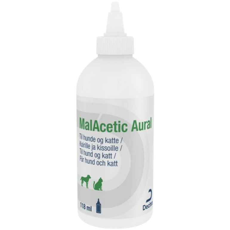 MalAcetic™ Ørespyling for hunder og katter 118 ml - Hund - Hundepleie & kosttilskudd - Ørepleie for hund - Dechra
