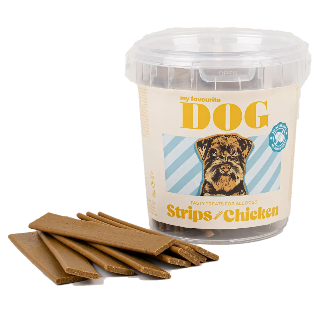 My favourite DOG Strips with Chicken 500 g