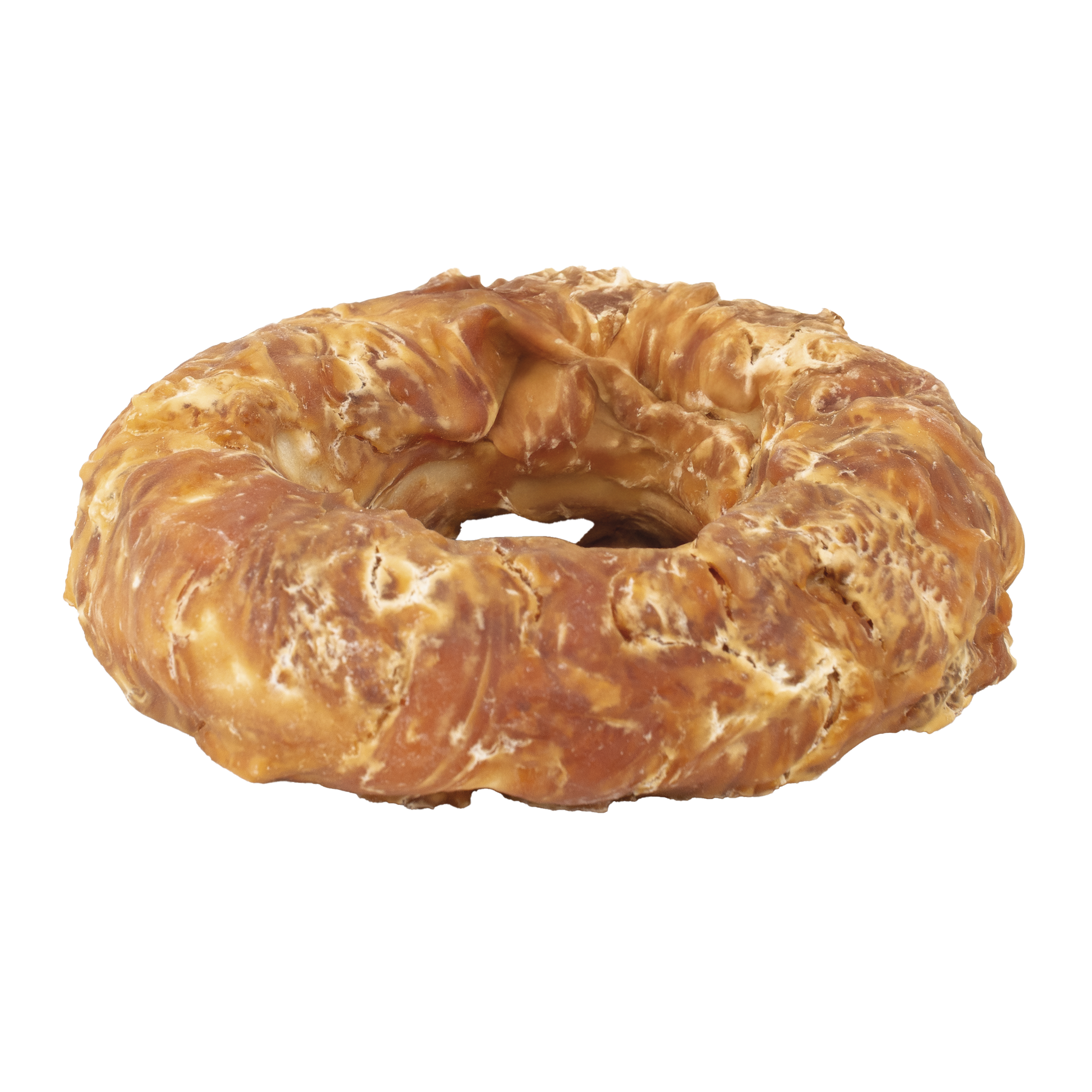 Rawhide Donut Wrapped With Chicken 7cm, 15pack