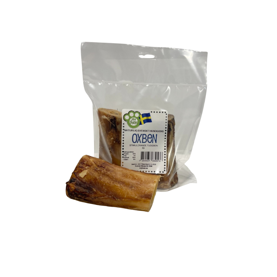 My Treat Hundtugg Oxben 2 x 10 cm - Hund - Hundgodis - Naturligt hundgodis - My Treat - ZOO.se