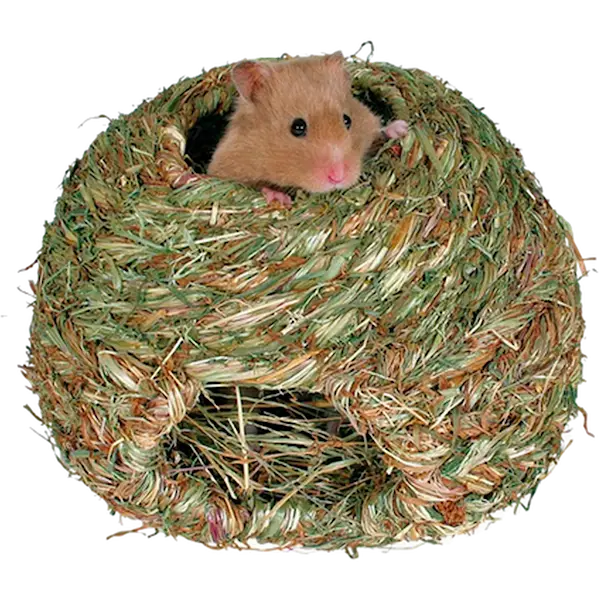 Grass Nest made of 100% Natural Multicolored 16 cm