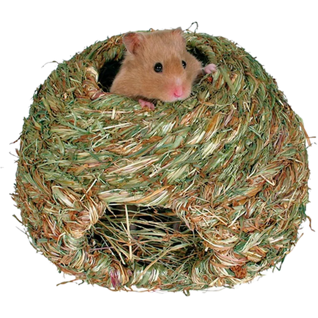 Trixie Grass Nest made of 100% Natural Multicolored 16 cm