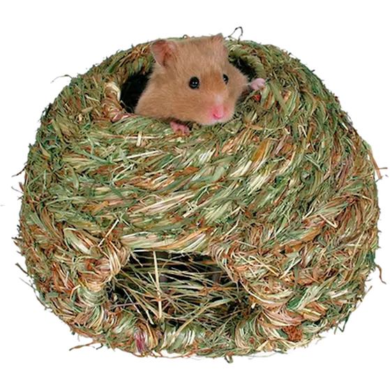 Grass Nest made of 100% Natural Multicolored 16 cm