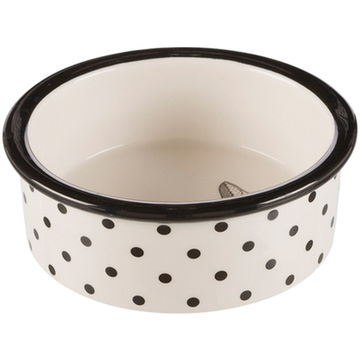 Trixie - Zentangle Ceramic Bowl White 300 ml - Katt - Matplats & Vattenfontäner för katt - ZOO.se