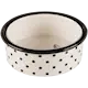 Trixie Zentangle Ceramic Bowl White 300 ml