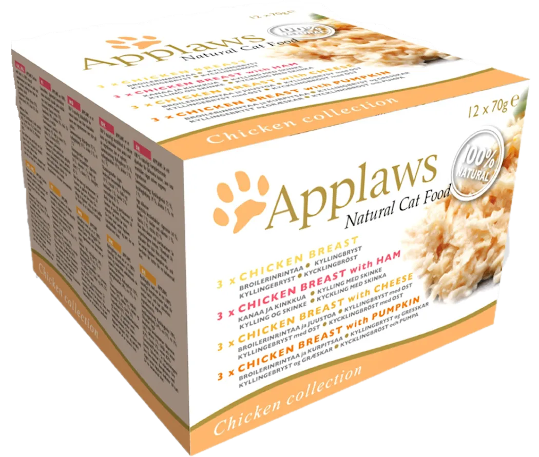 Applaws Cat Tin Chicken Collection 12 x 70 g