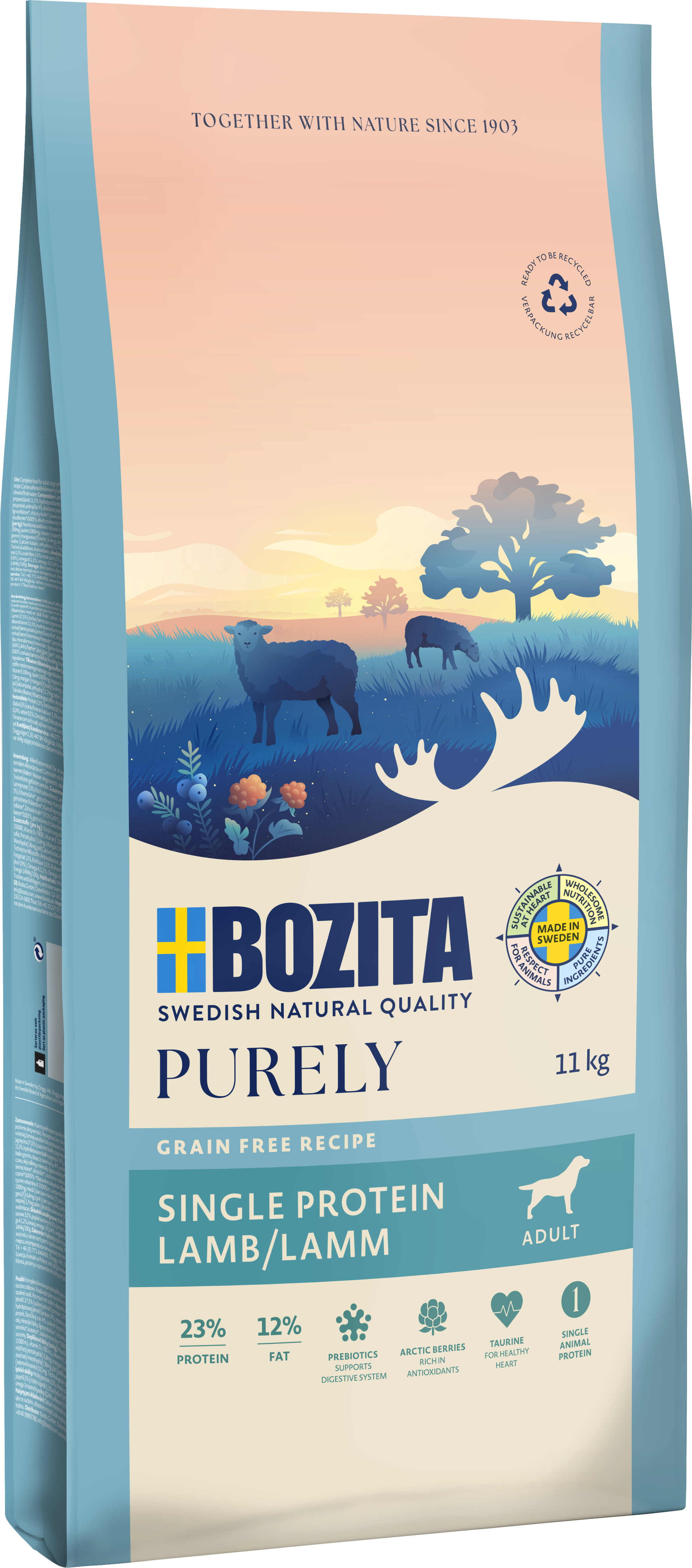 Purely Adult Lamb 11kg