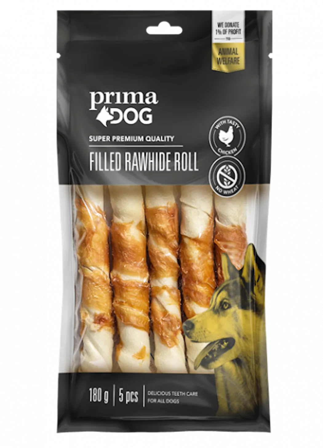 Filled Rawhide with Chicken 5st 180 g