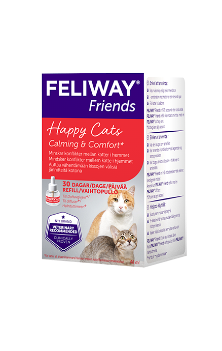 Feliway - Friends Doftavgivare Refill 48ml Ersättningsflaska - Katt - ZOO.se