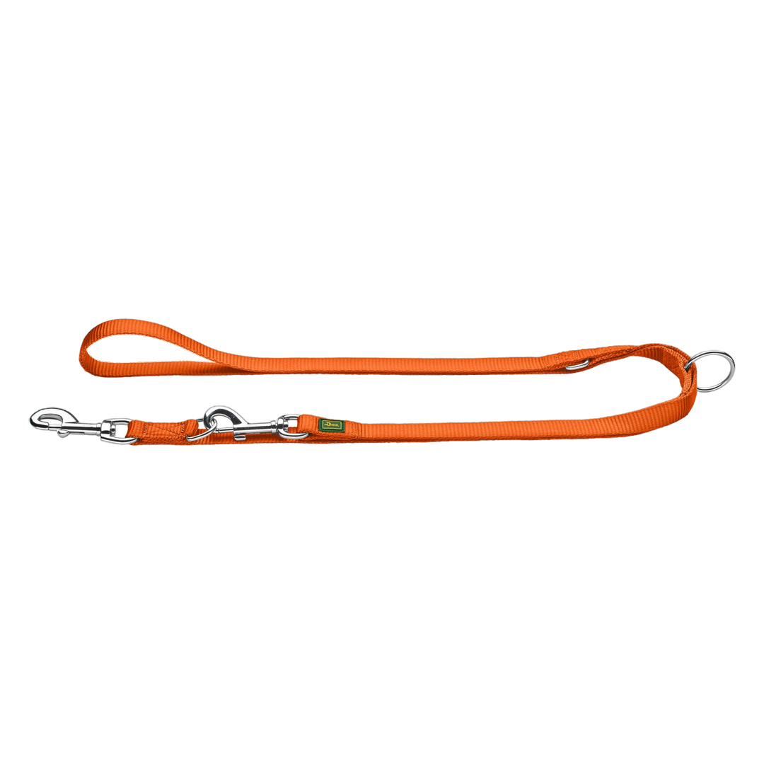 Hunter Hunter Koppel T-Leash Nylon Orange 1 x 200 cm