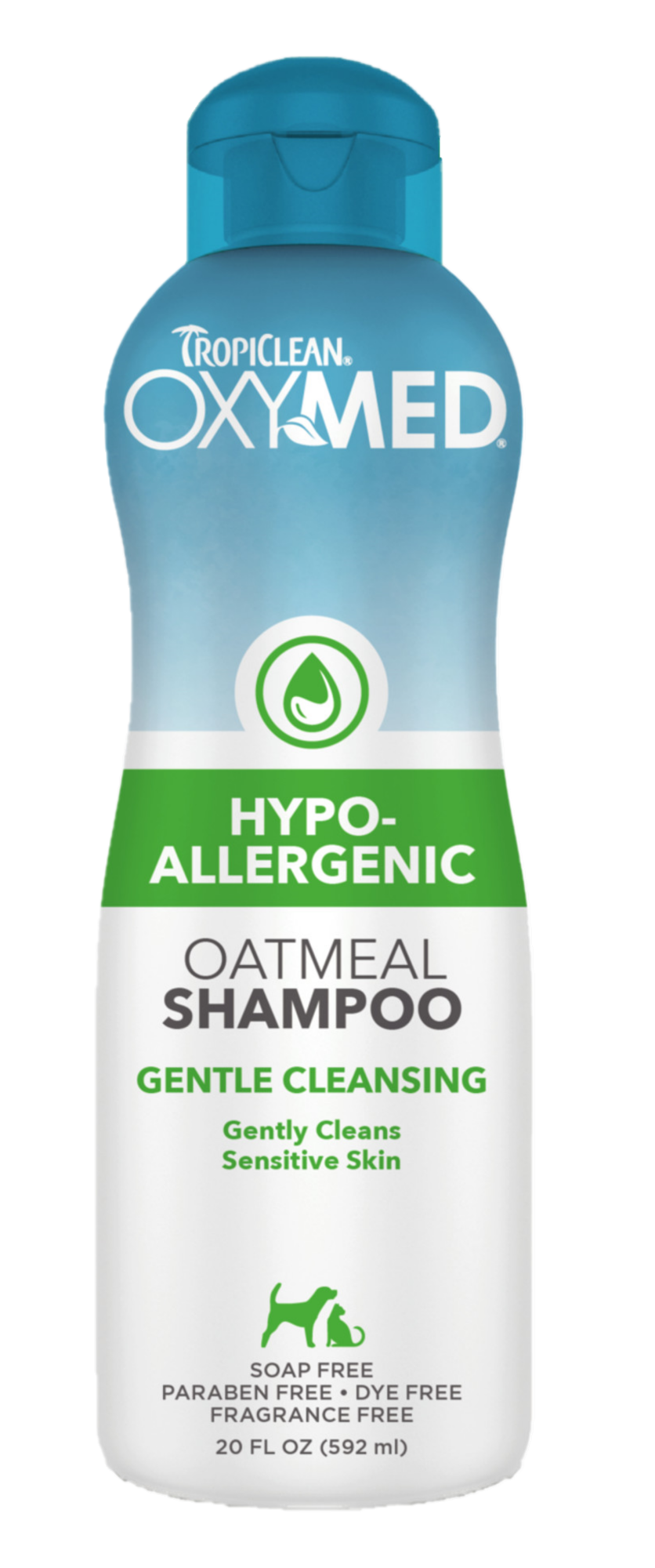 TropiClean - OxyMed Hypoallergenic Shampoo for Pets 355 ml - Hund - Pälsvård Trim & Hundbad - ZOO.se