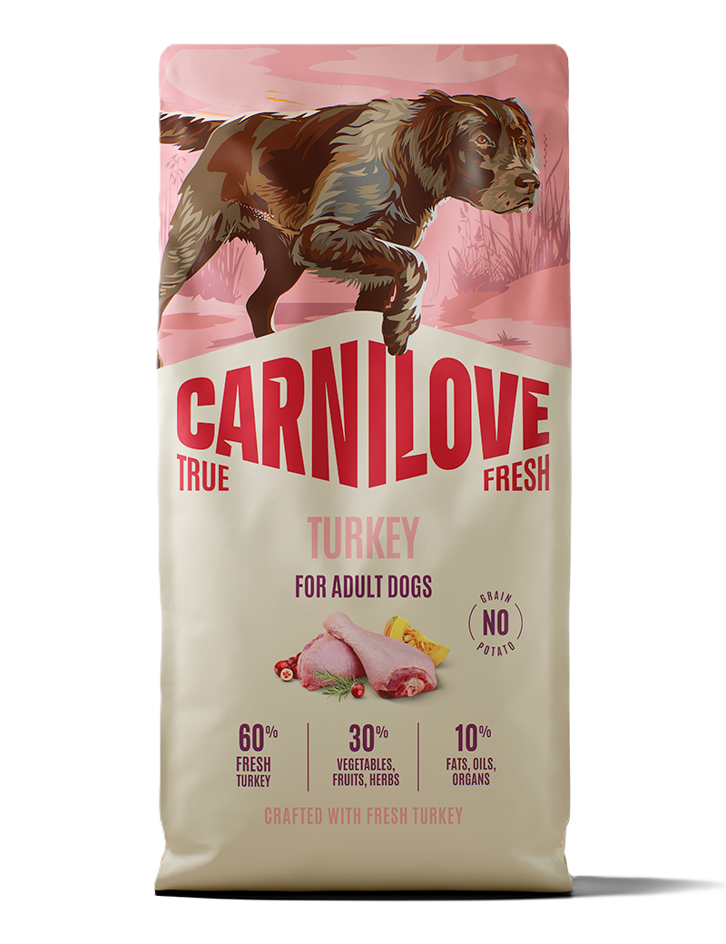Carnilove True Fresh Dog Turkey for Adult All Breeds