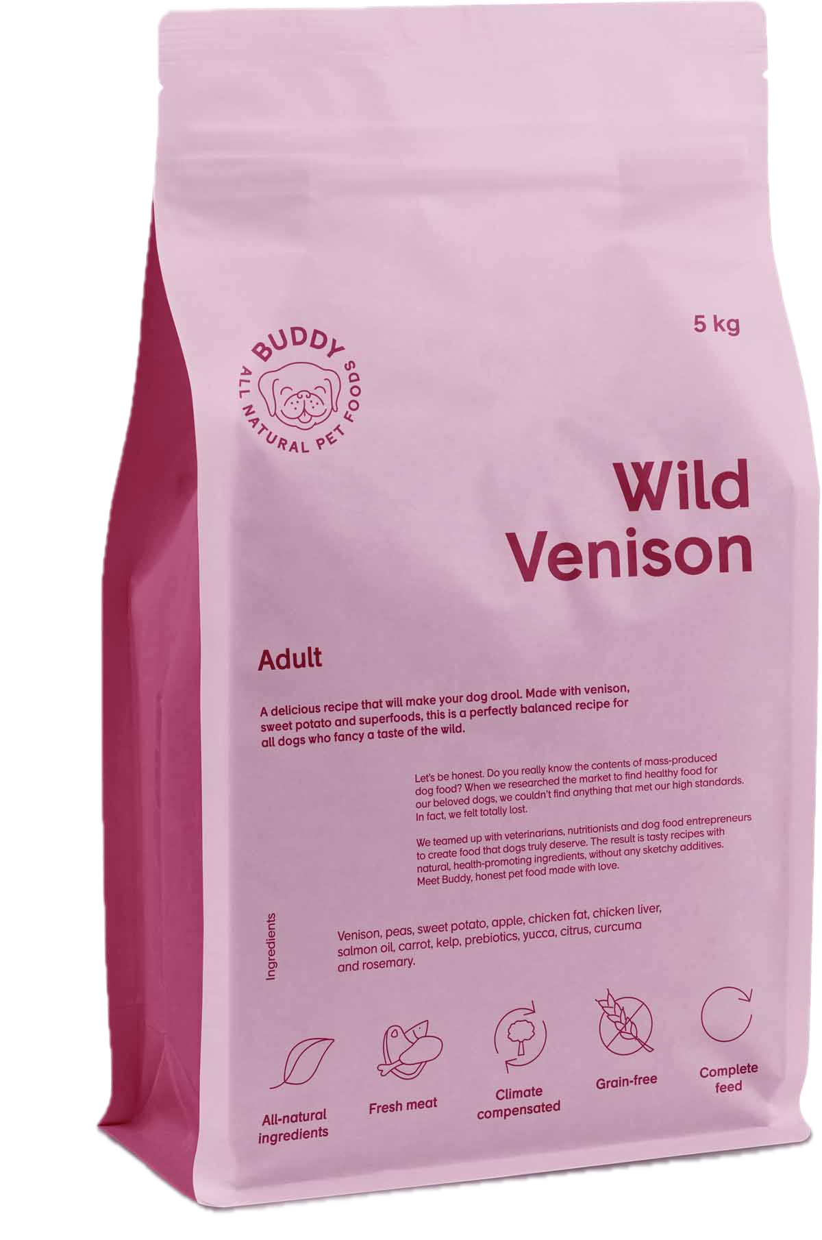 Buddy Pet Foods Buddy Pet Foods Wild Venison