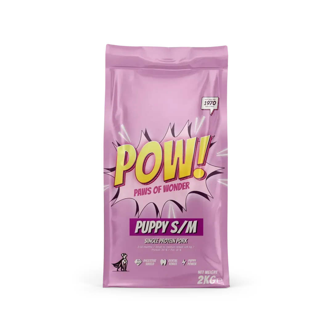 POW! Dog Puppy Small / Medium Pork