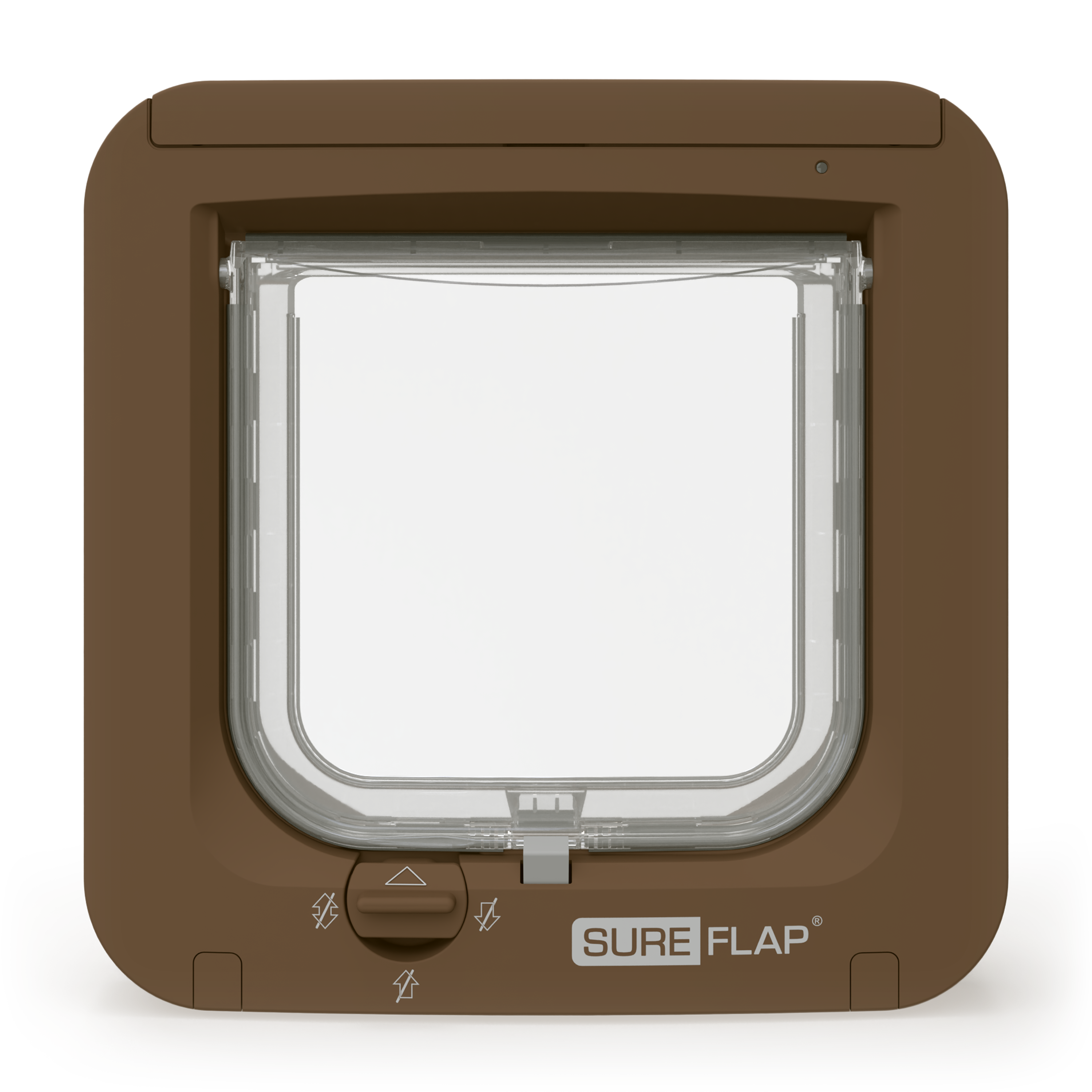 SureFlap - Microchip Cat Flap Brun - Katt - Kattsäkerhet & Dörrar - Kattluckor & Kattdörrar - ZOO.se
