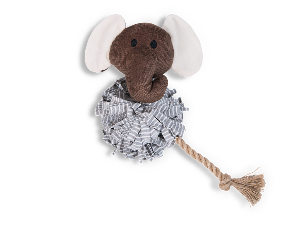 Hundleksak Tucker, 35x22cm, Flerfärgad