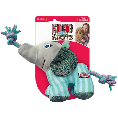 Knots Carnival Elephant Dog Toy