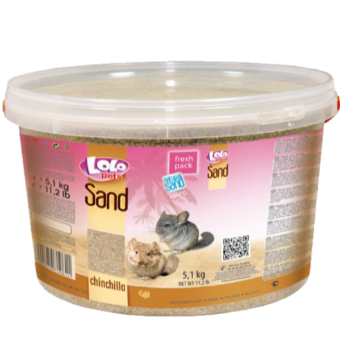 LOLO - Sand för chinchilla 3L - Smådjur - Bottenströ & Bomaterial - Chinchillasand & Badsand - ZOO.se