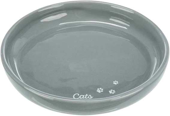 Matskål XXL, keramik, 0.35 l/ø 18 cm, bl färger - Katt - Matplats & Vattenfontäner för katt - Matskålar & Vattenskålar för katt - Trixie - ZOO.se