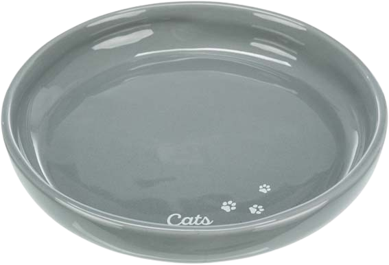 Trixie - Matskål XXL, keramik, 0.35 l/ø 18 cm, bl färger - Katt - Matplats & Vattenfontäner för katt - ZOO.se