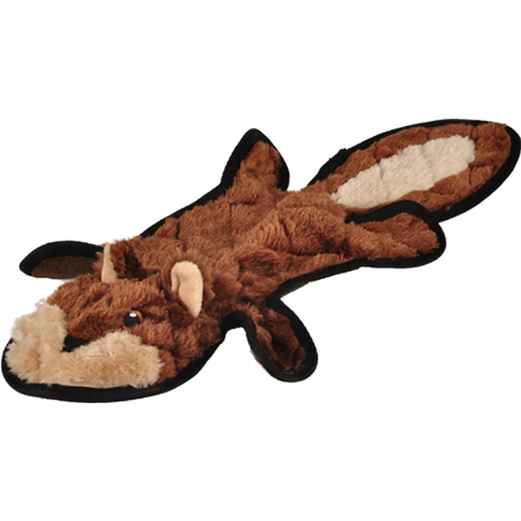 Strong Plush Squirrel - Unstuffed Dog Toys Brown 46 cm