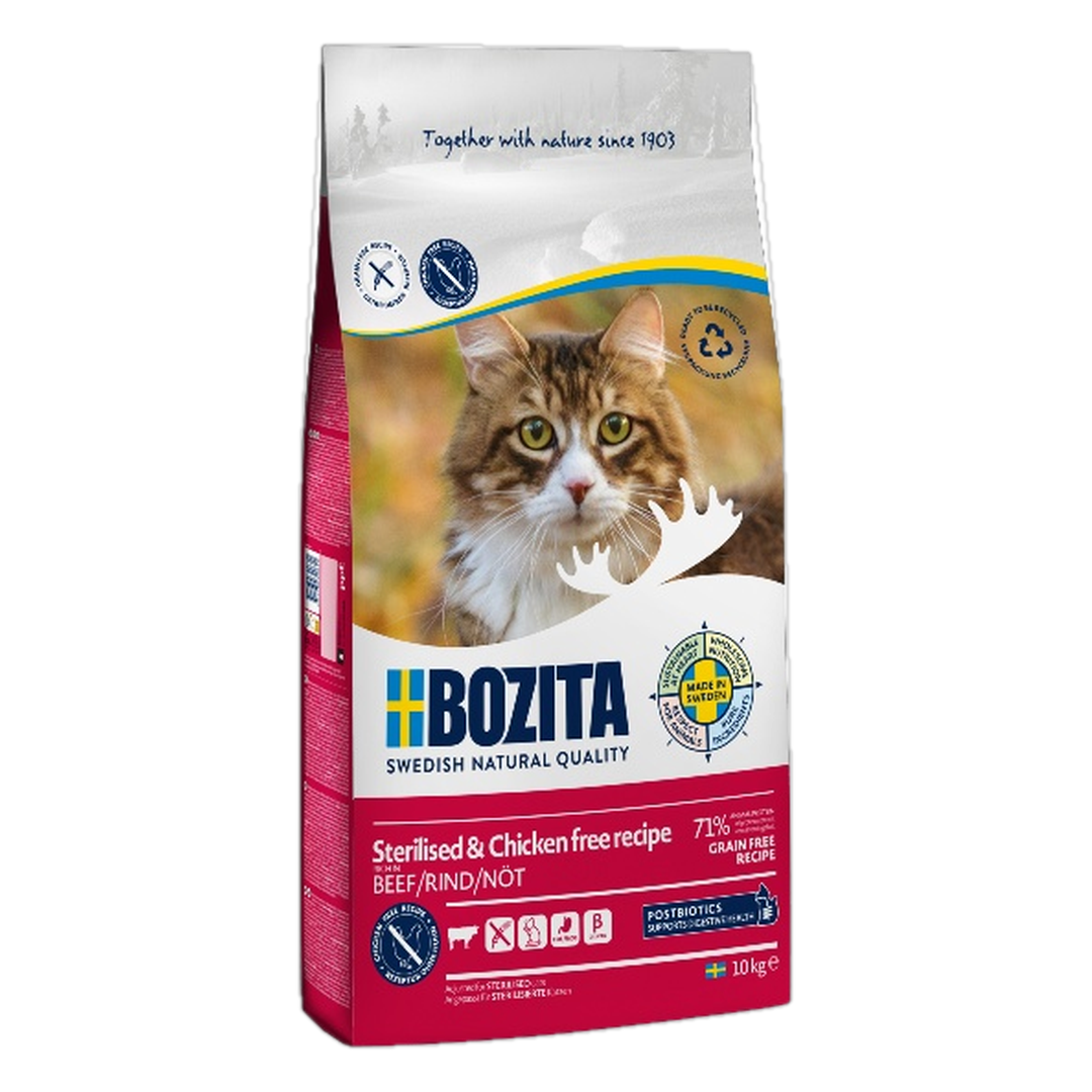Bozita Katt Bozita Torrfoder Sterilised Beef Kycklingfritt