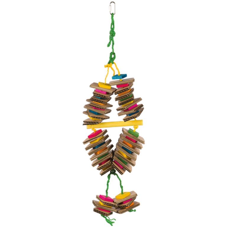 Wooden toy with cardboard Mix 18 cm