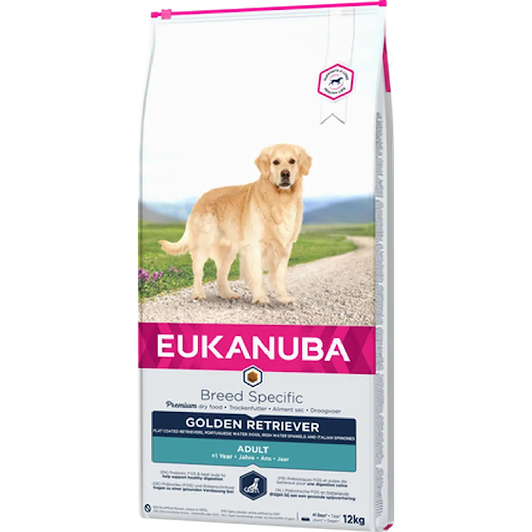 Eukanuba Dog Breed Golden Retriever White 12 kg