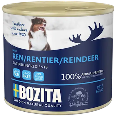 Reindeer Paté -koiranruoka