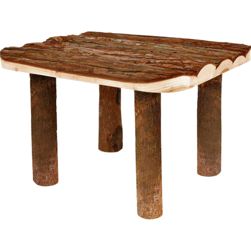Trixie - Natural Living Shelter Plattform Kanin Brun 30 x 22 x 25 cm - Smådyr - Hus & Burinteriør - Sittehyller - ZOO.no