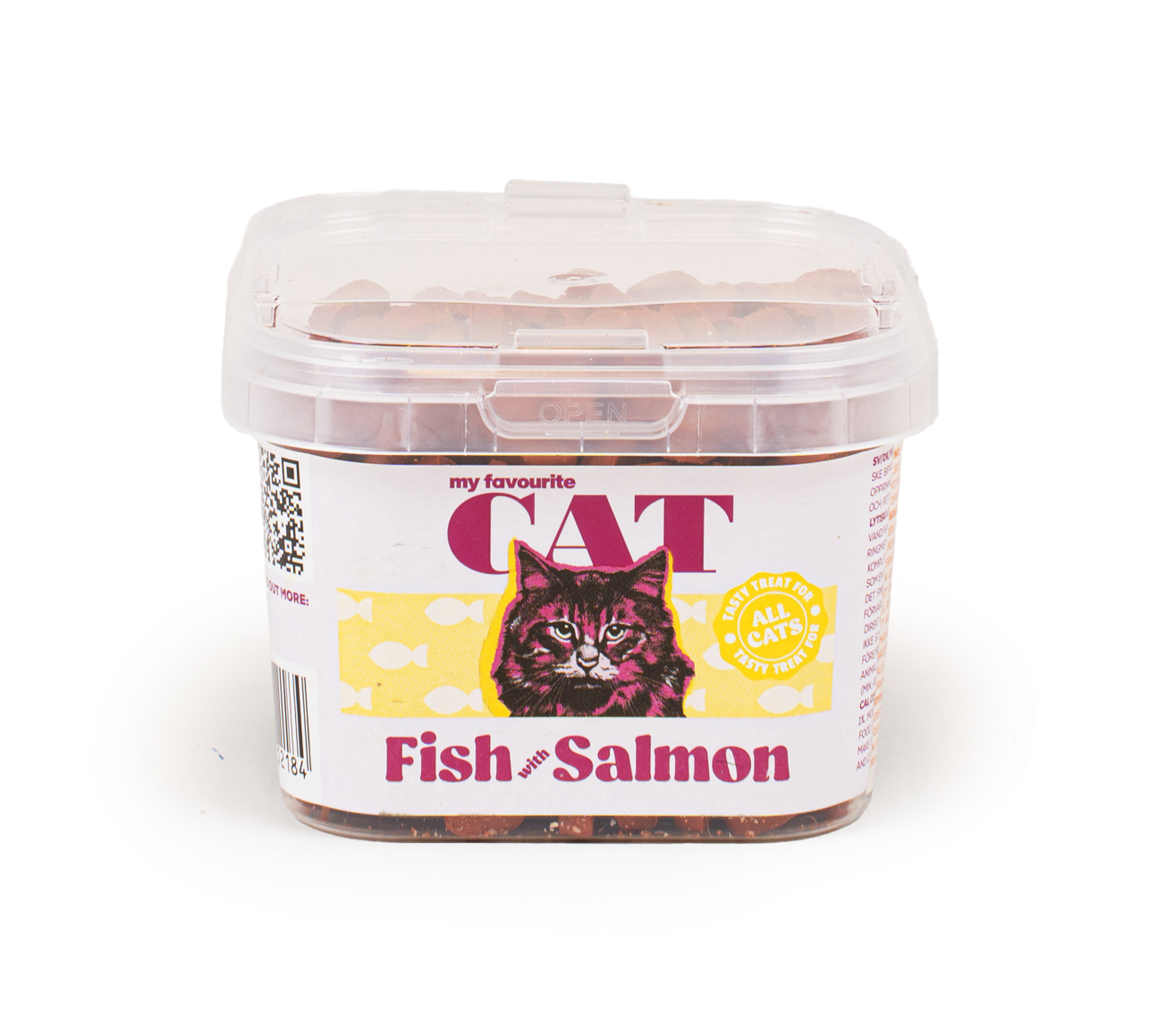 My favourite CAT - Fish with Salmon 140 g - Katt - Kattgodis & Kattgräs - Belöningsgodis för katt - ZOO.se