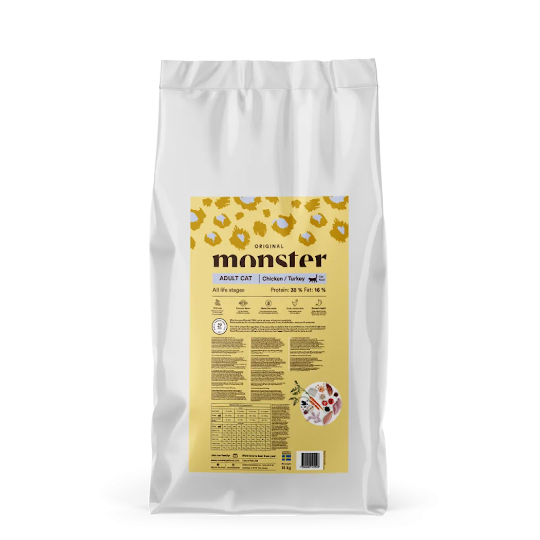 Monster Pet Food Cat Original Adult Chicken/Turkey