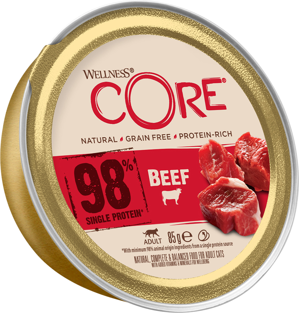 Cat 98% Beef Paté 85g x 12st