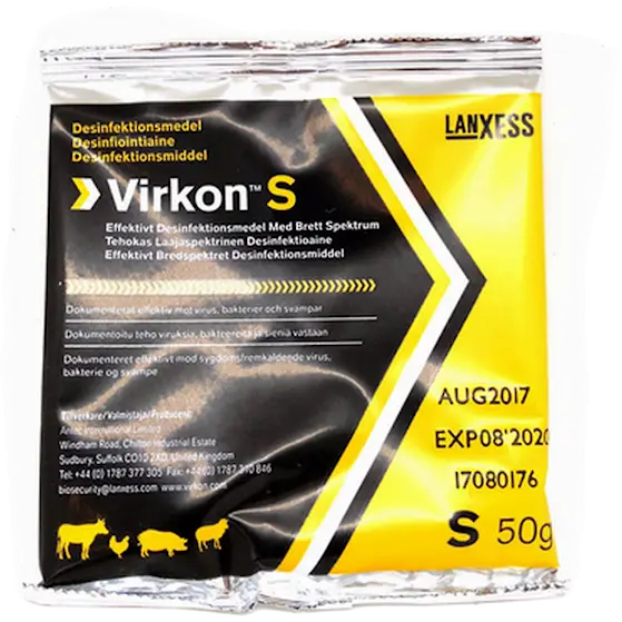 VIRKON™ S Desinfektionsmedel 50 g