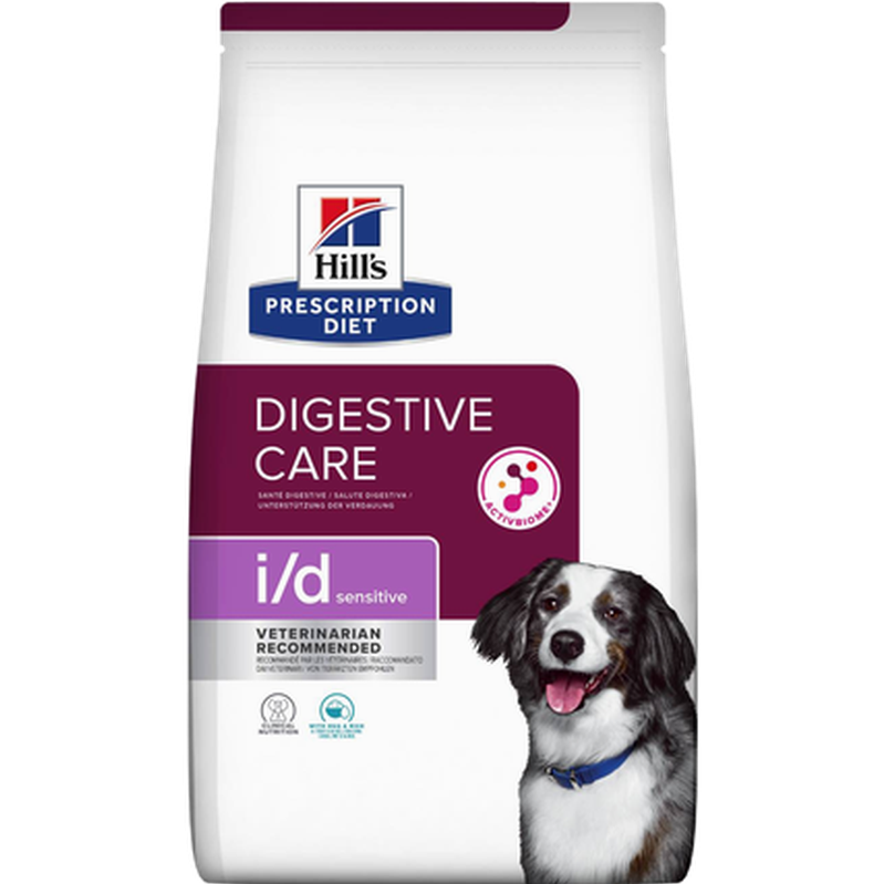 Hill's Prescription Diet Dog - i/d Digestive Care Sensitive Egg & Rice - Dry Dog Food 1,5 kg - Hund - ZOO.se